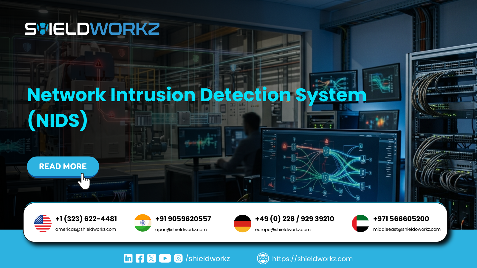 Network Intrusion Detection System (NIDS) for OT/ICS Security | Shieldworkz