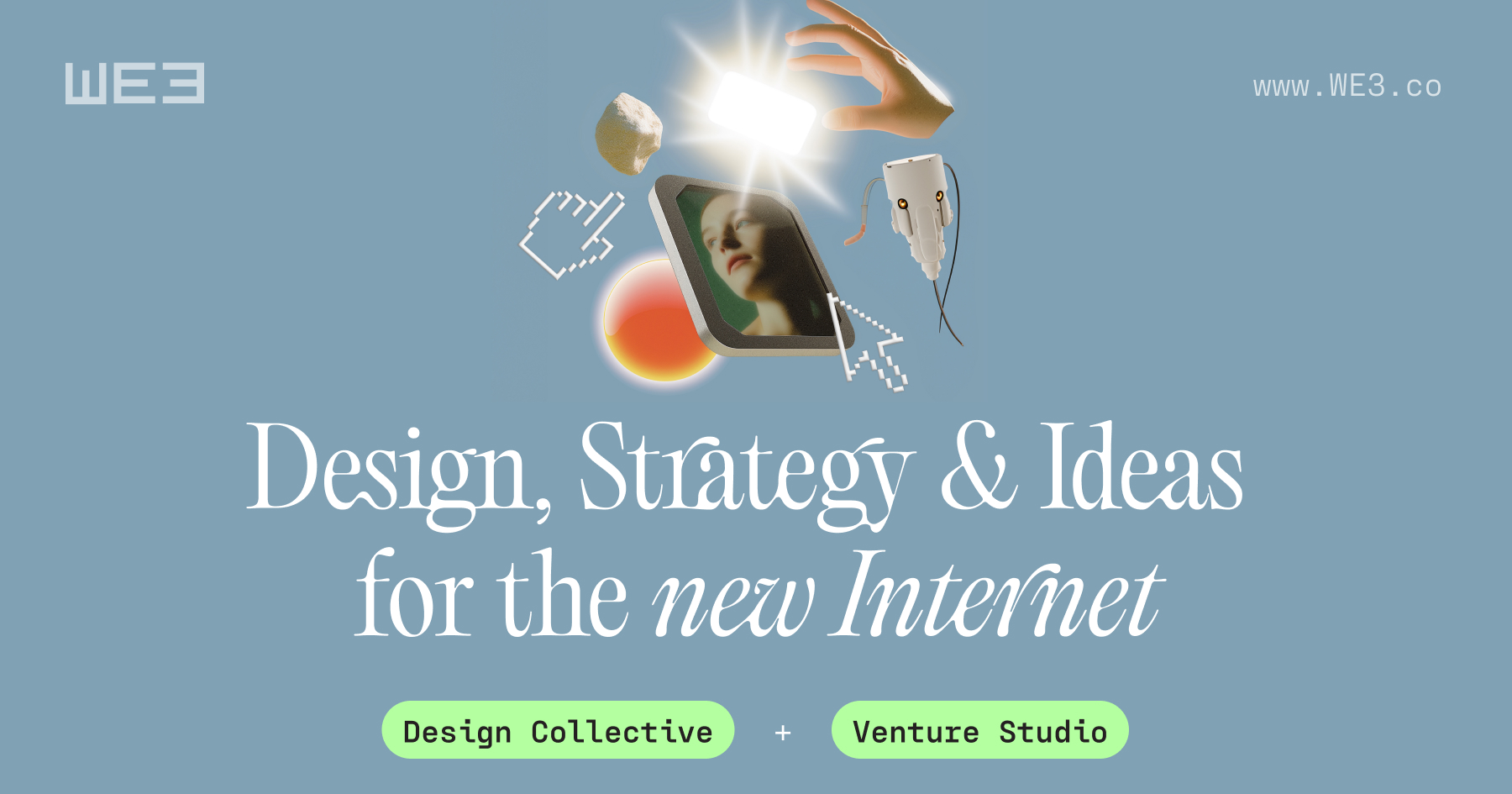 A design collective. We invest Creative Capital in early-stage tech companies