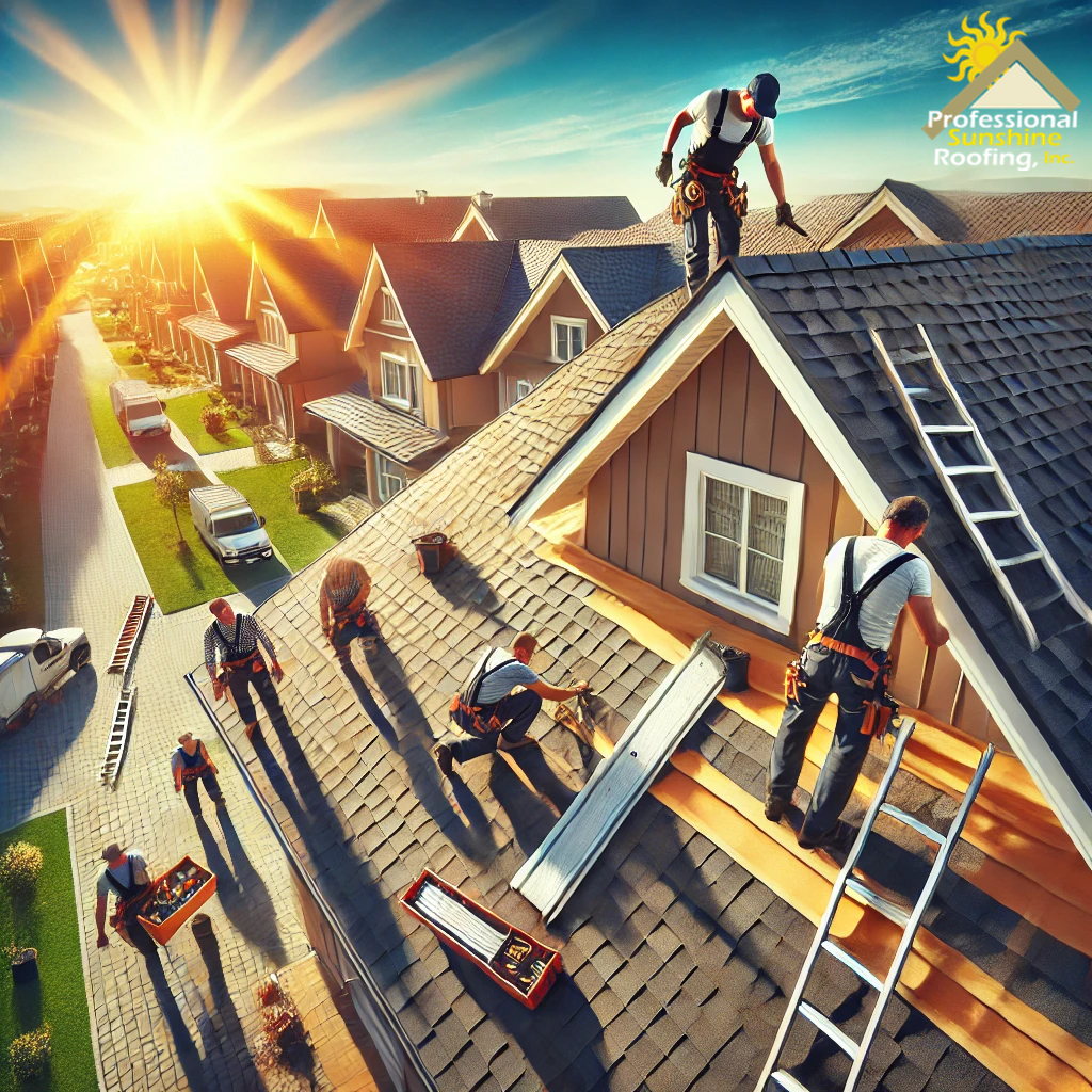 Professional Sunshine Roofing logo