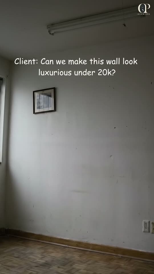 AI Production — Textured wall transformation