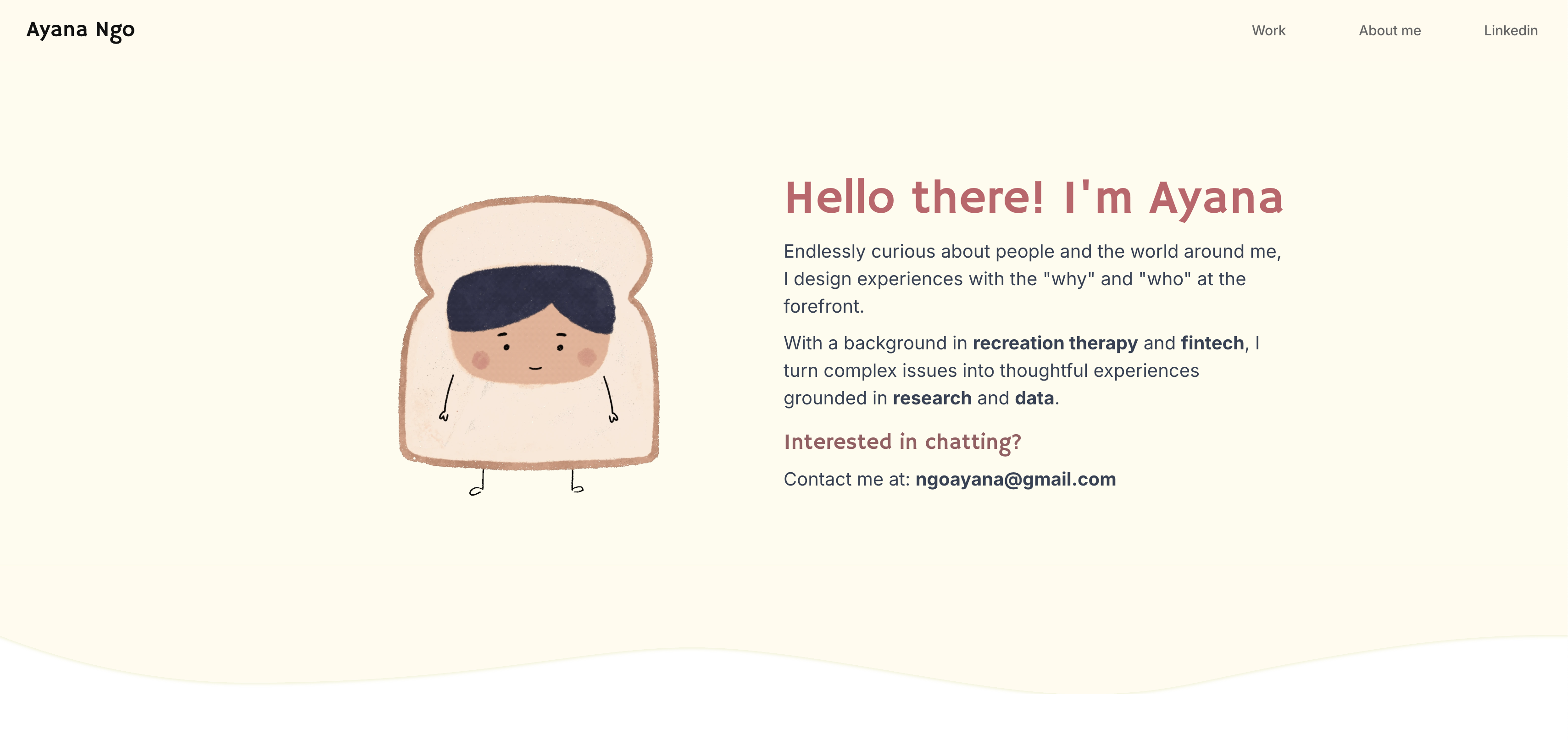 Ayana Ngo - Product designer