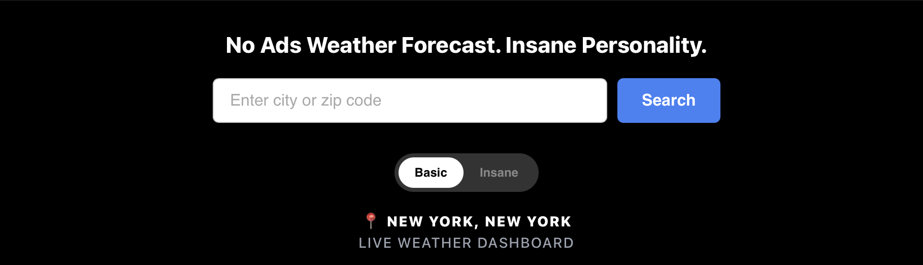I built a free, no ads weather site as a side project. It has current weather, but also lots of dail logo