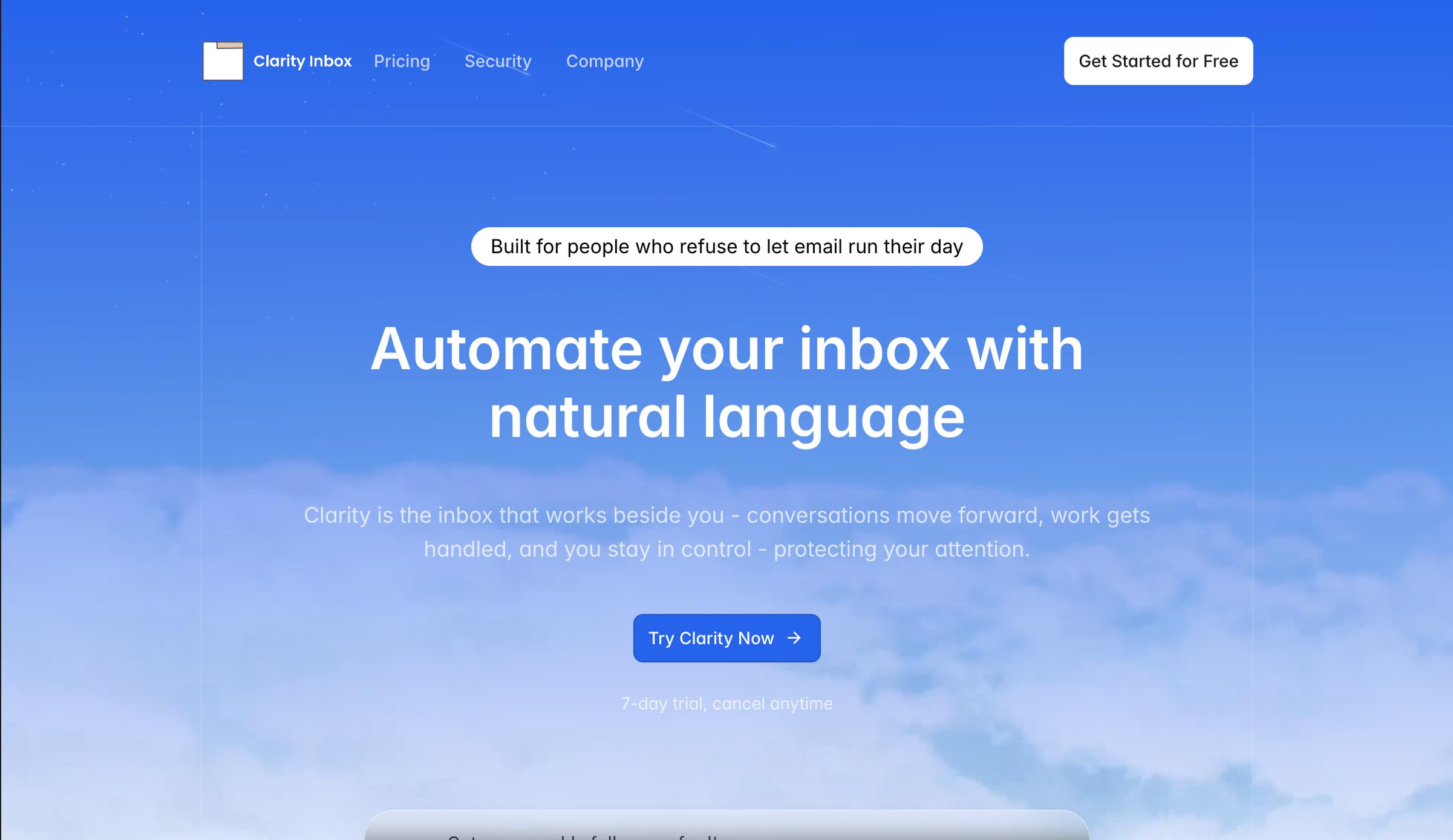 Clarity Inbox: AI Email Assistant preview