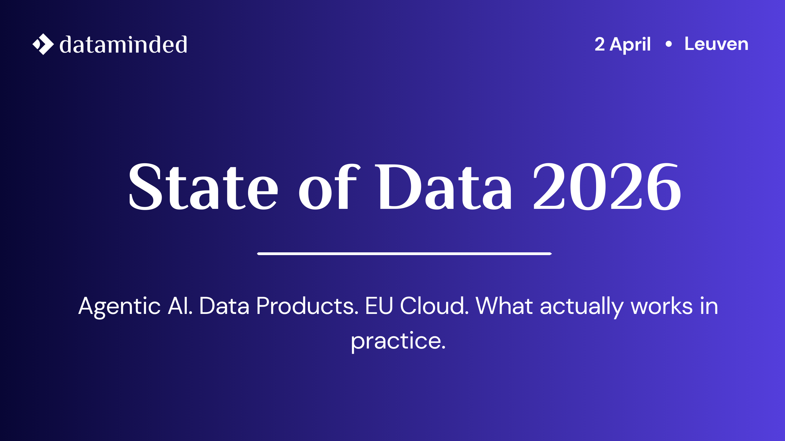 State of Data – Watch 2026 Recordings