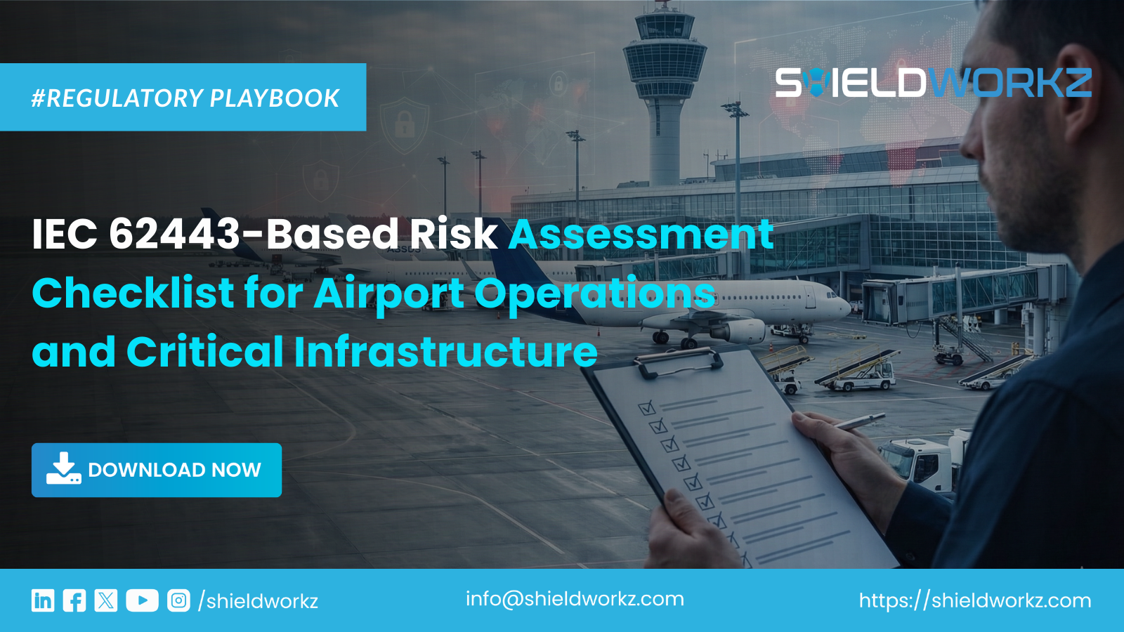 IEC 62443 OT Risk Assessment Checklist for Airports | Shieldworkz