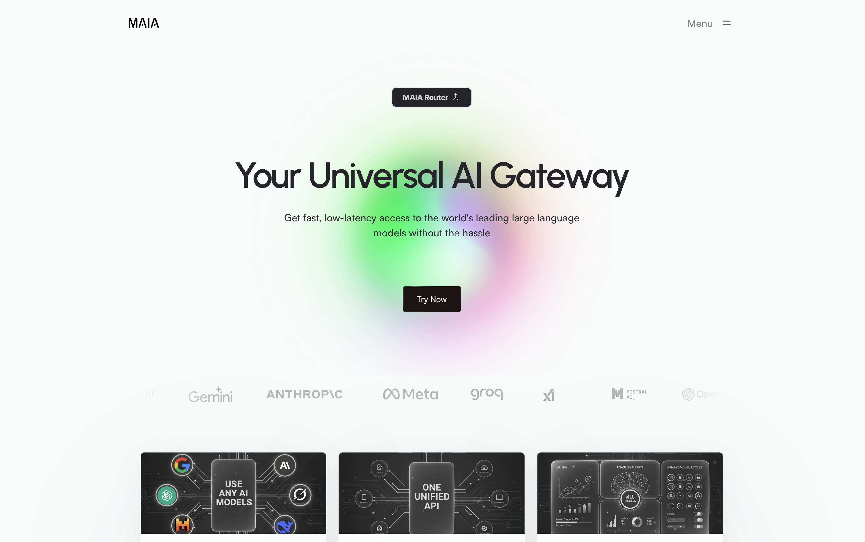 MAIA Router - Your Universal AI Gateway
