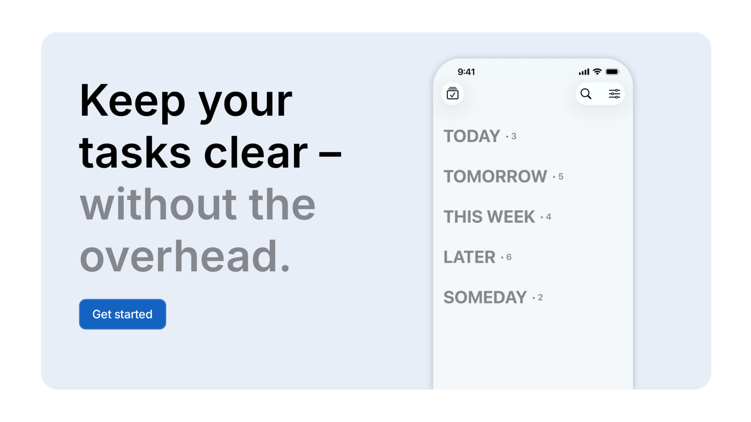 Todoit – Minimal To-Do List App for iPhone