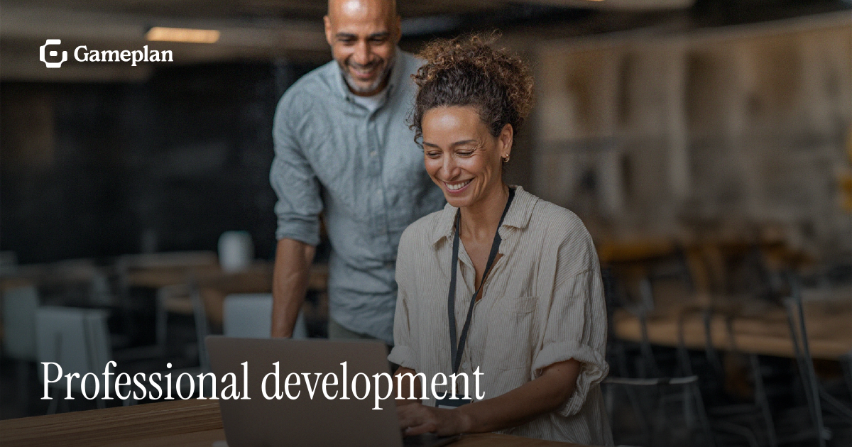 Professional development - Gameplan