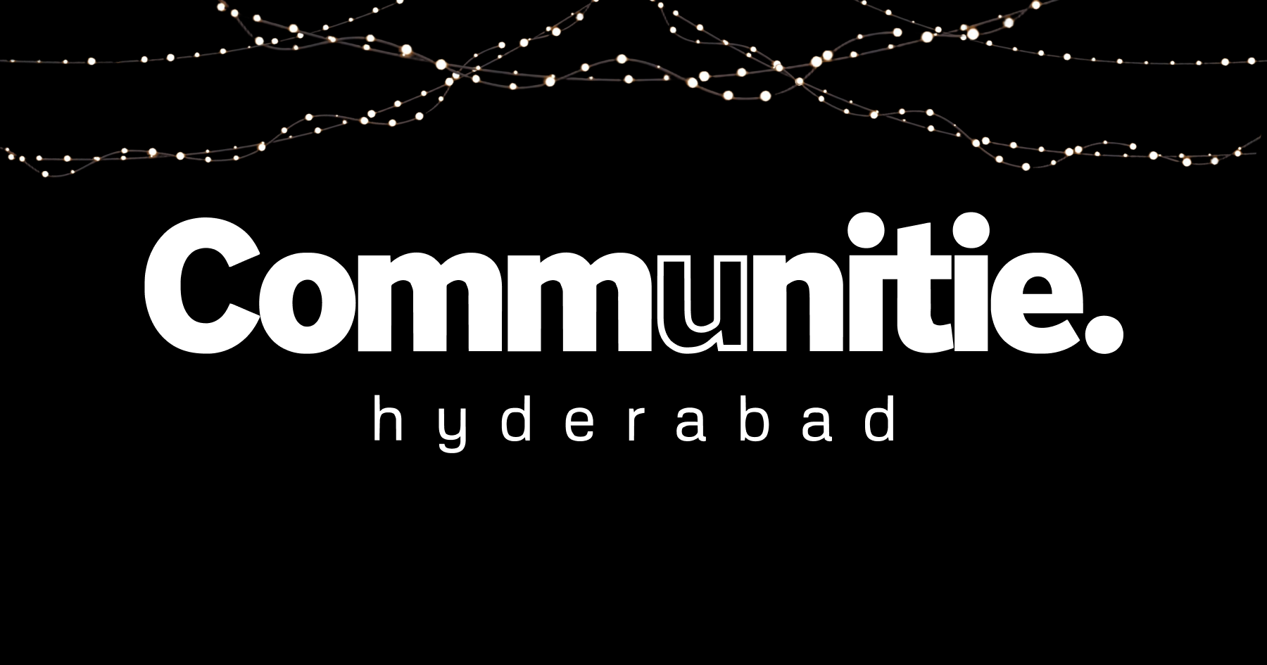 Communitie Hyd website homepage built with Framer