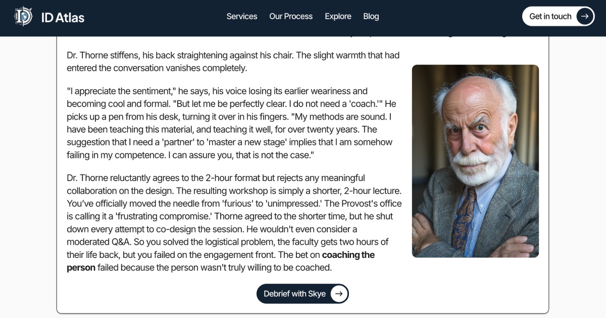 ID Case File #6 - The Professor's Legacy