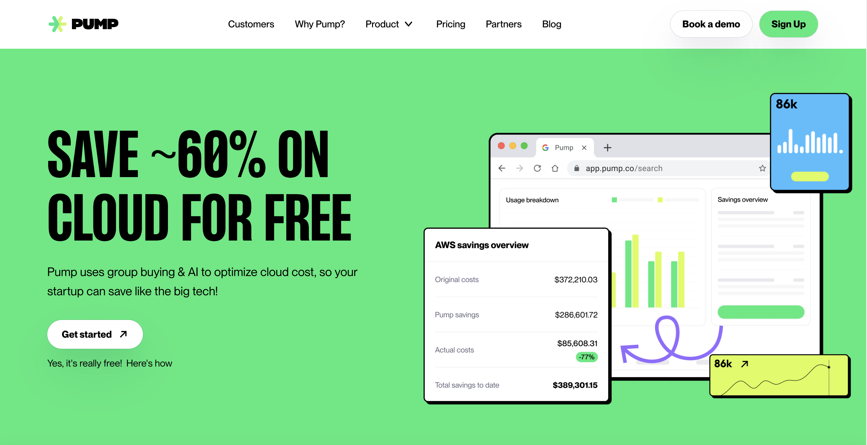 Pump -  Best Cloud Cost Optimization Tool