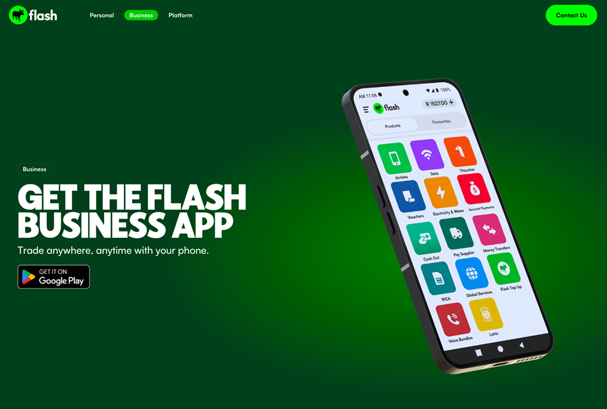 Flash Commerce Get the Flash business app