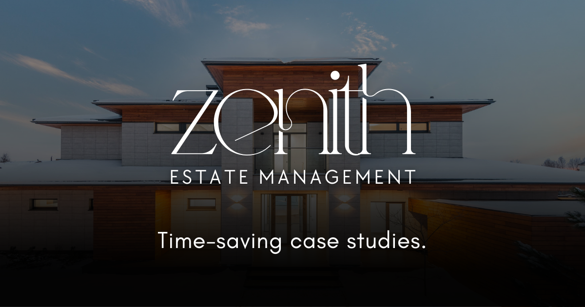 Estate Management Case Studies | Client Success Stories | Zenith
