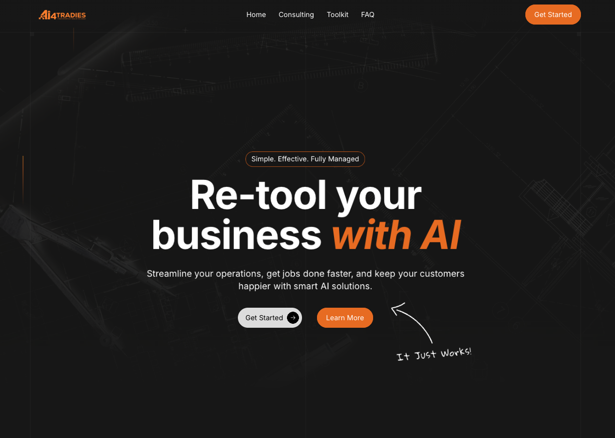 AI4Tradies | Retool your business with AI