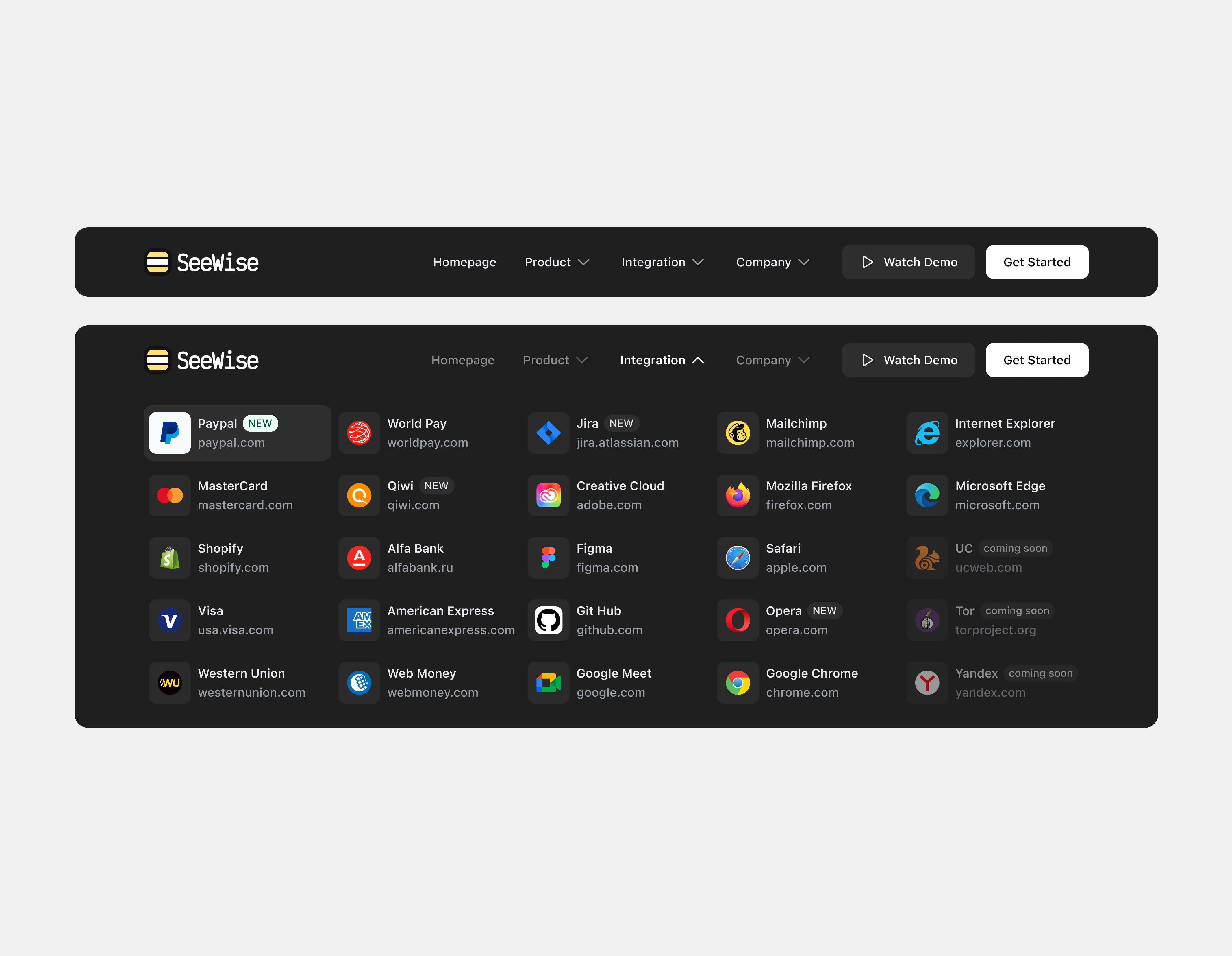 Meganav - Website Design