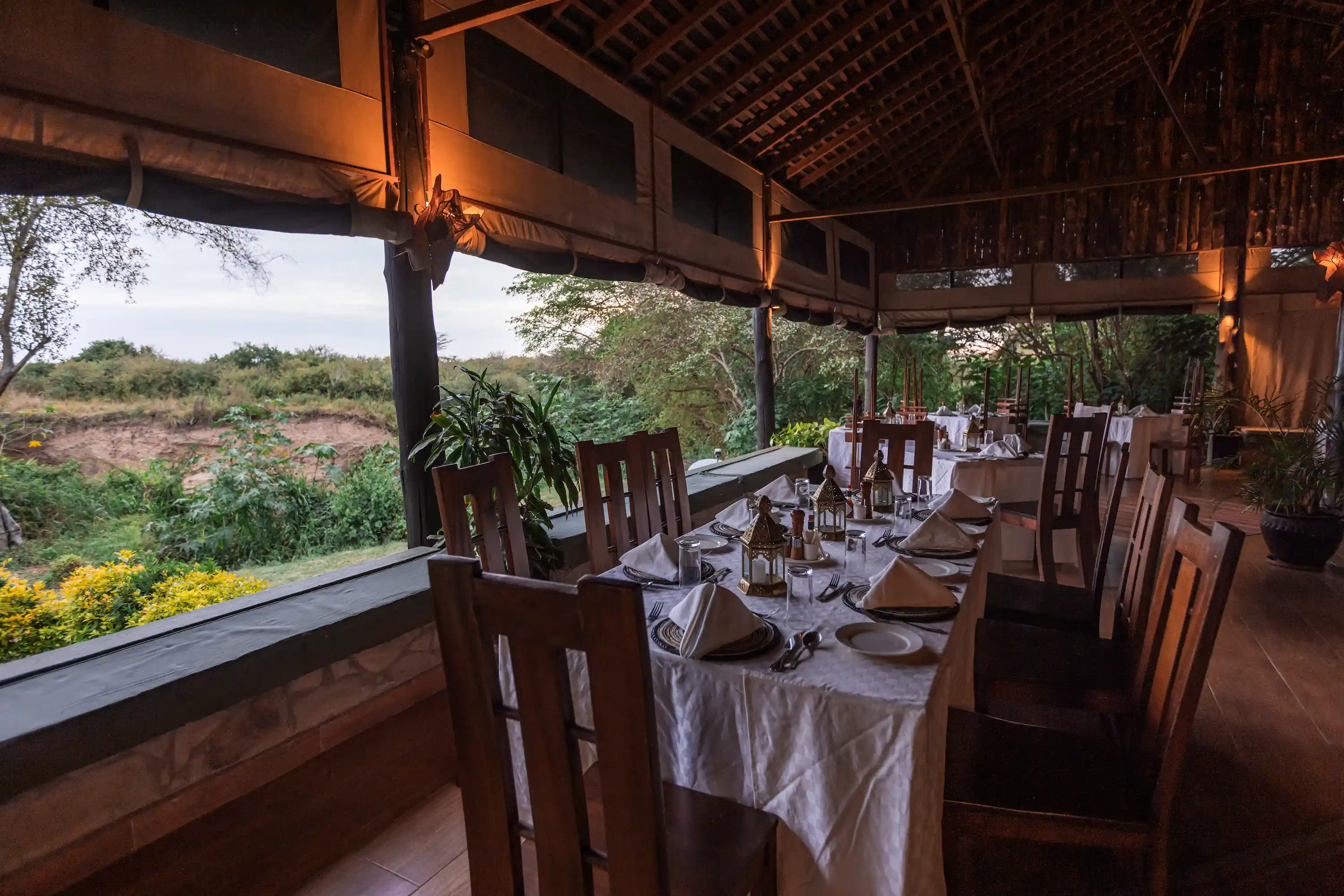 Restaurant with View of Talek River