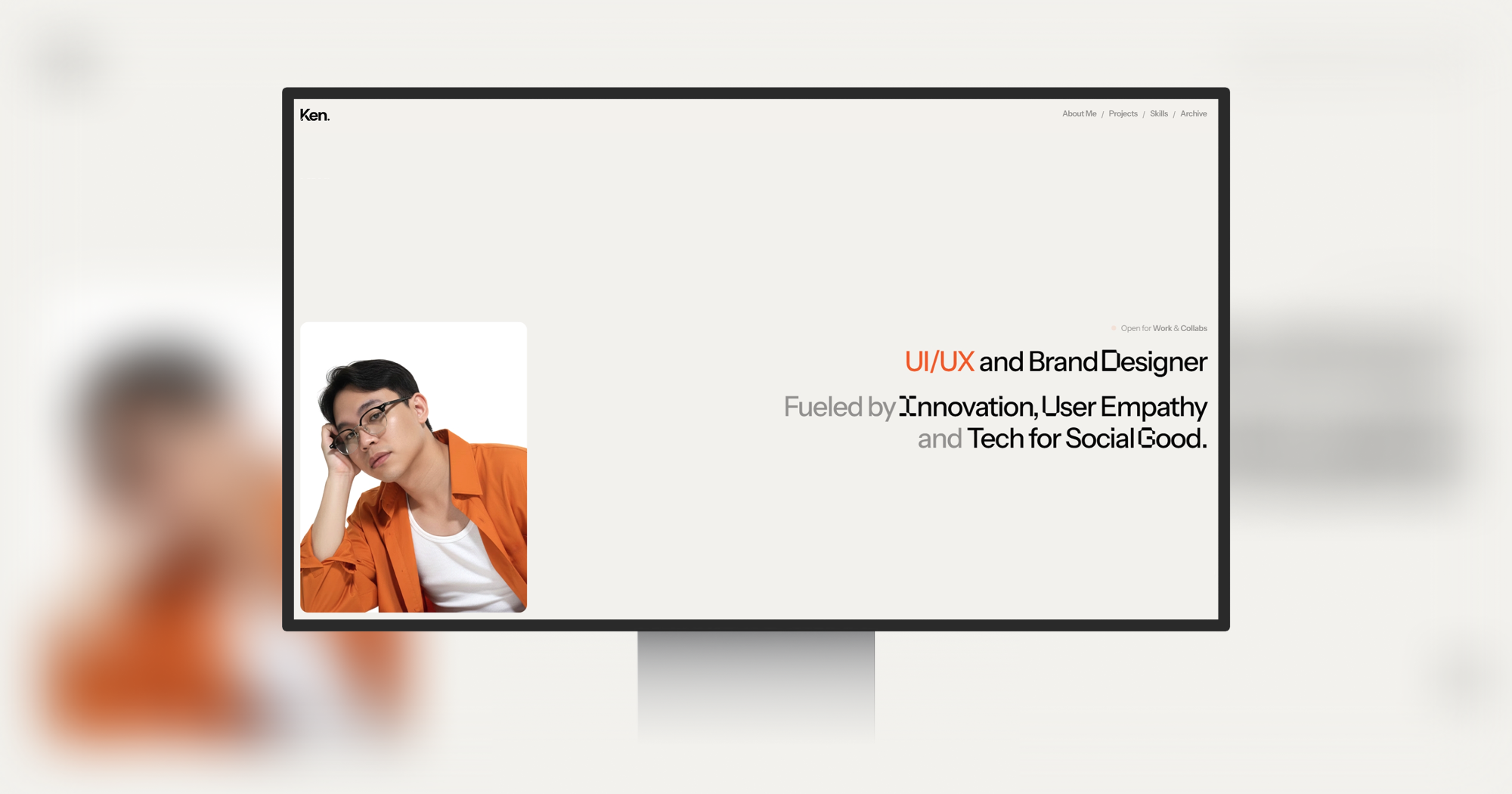 Ken - UI/UX & Brand Designer