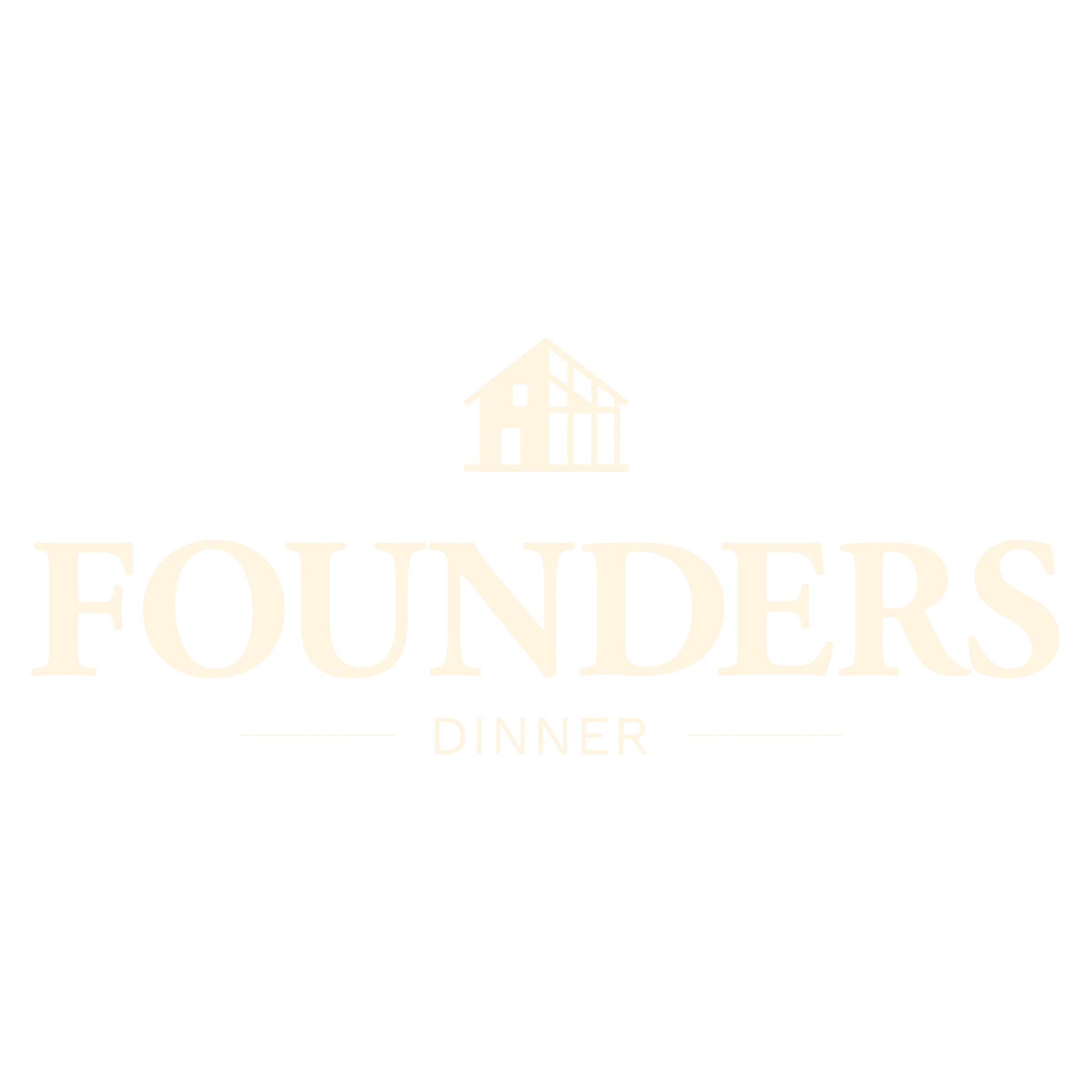 Founders Dinner — lockup