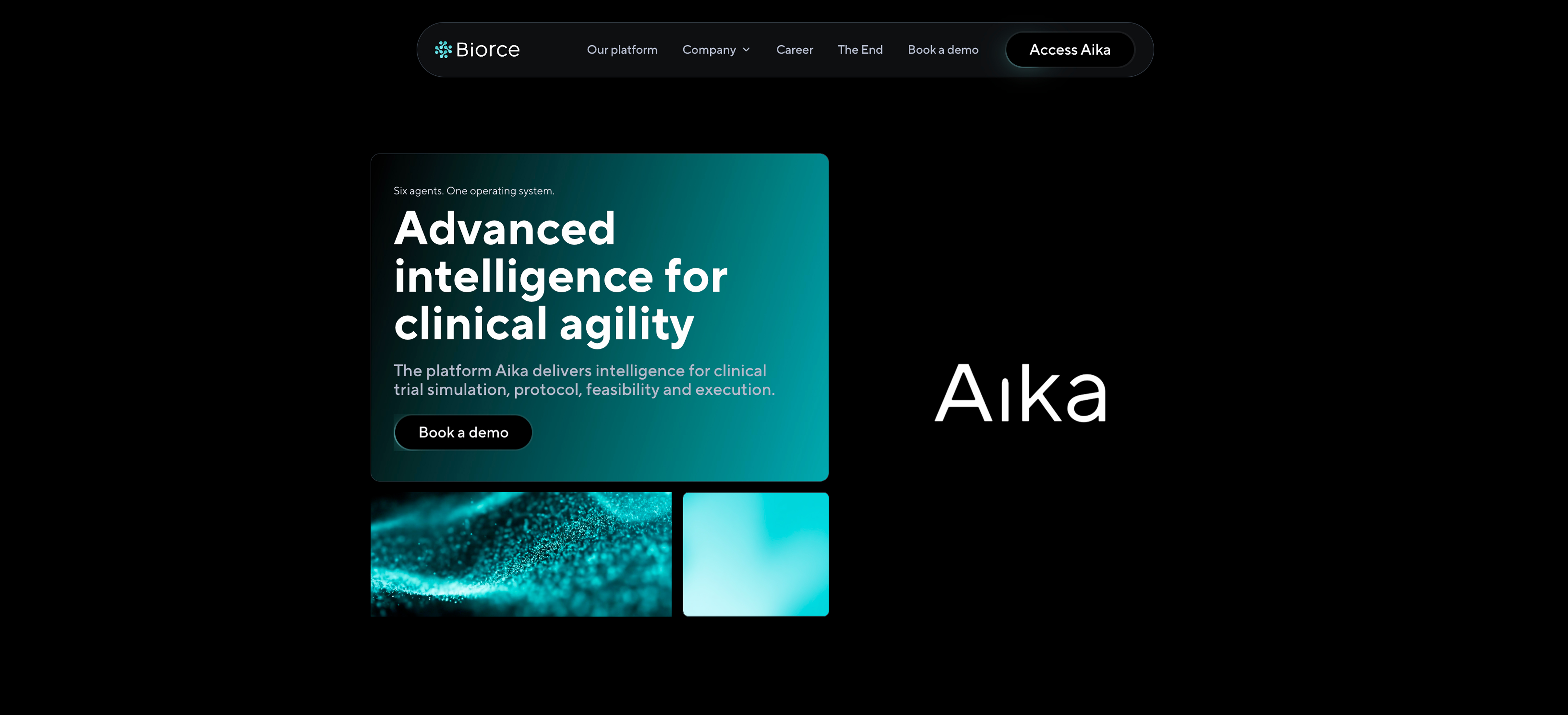 Biorce| Aika end-to-end clinical trial AI intelligence platform