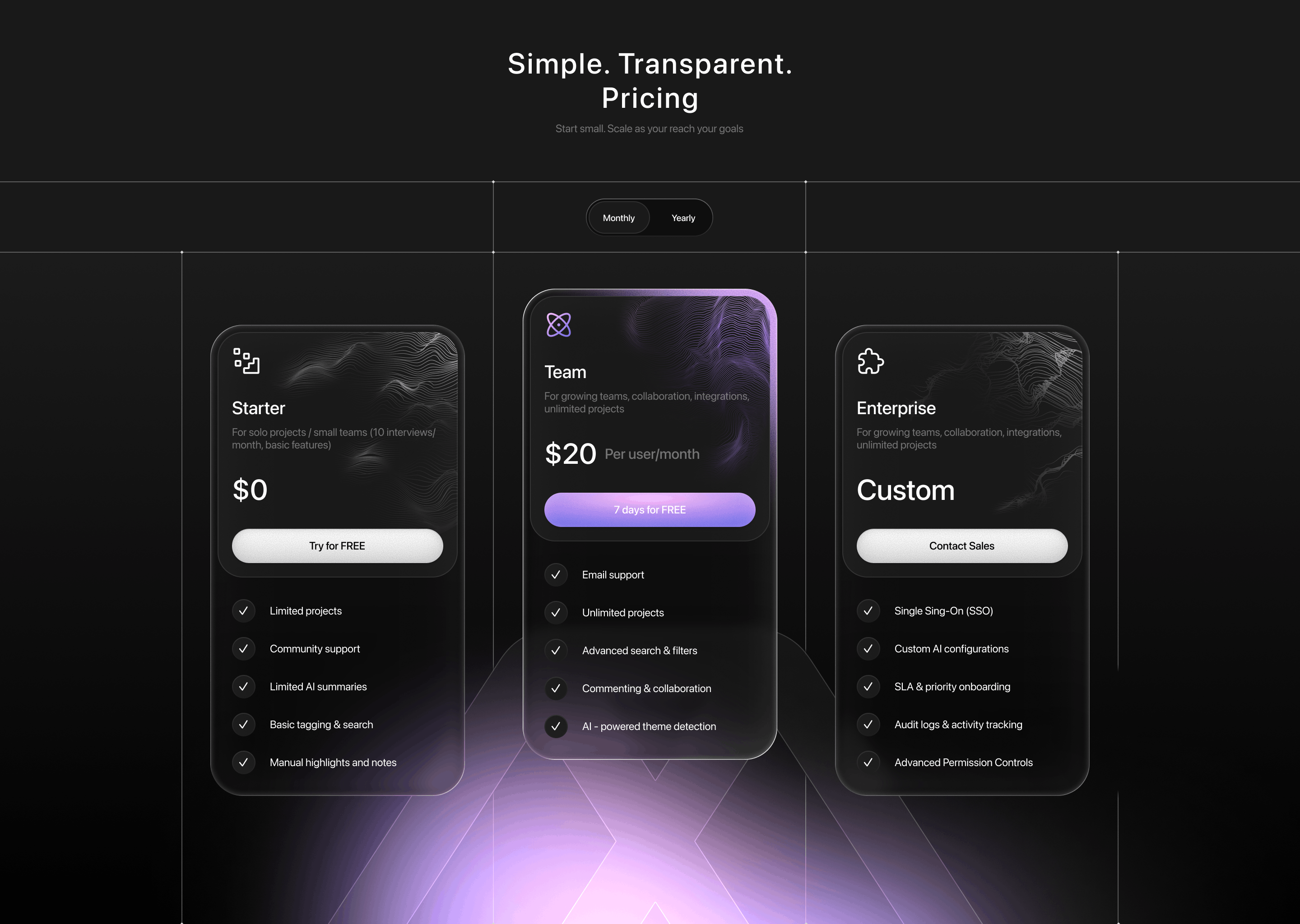 Pricing