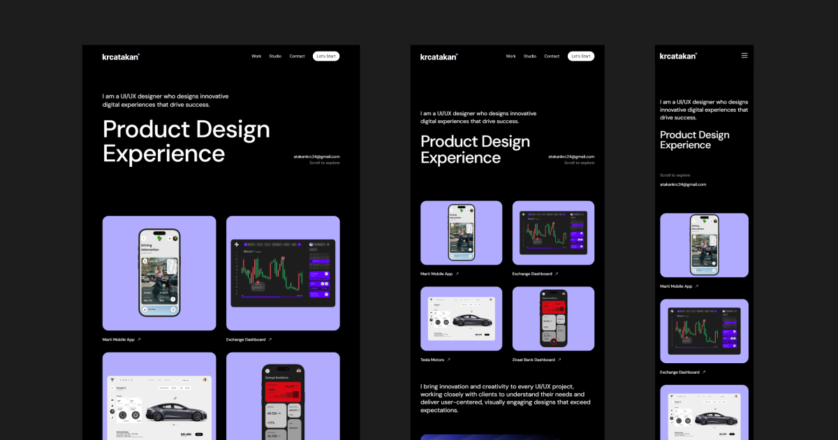 atakankaraca | UI/UX Designer