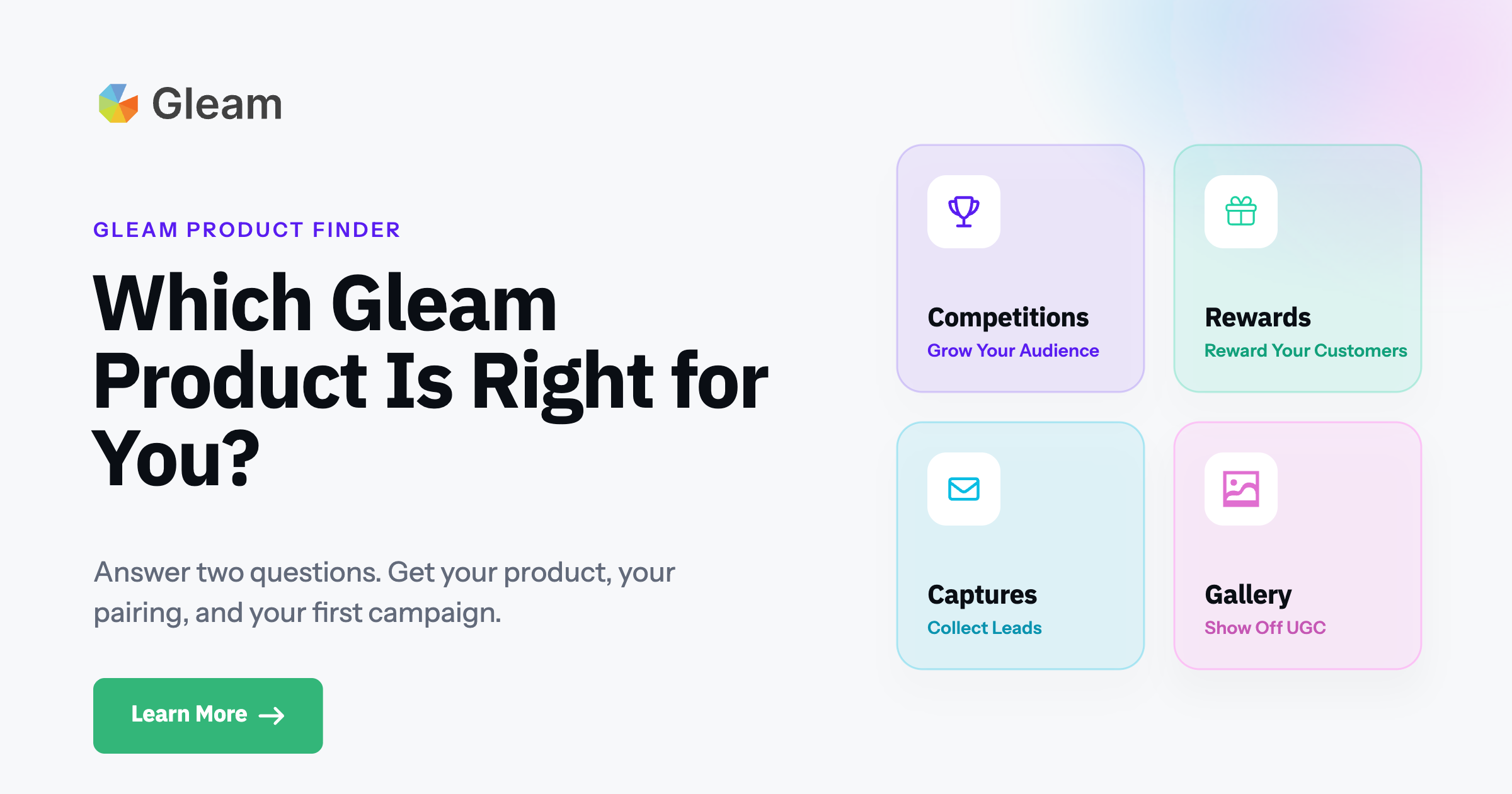 Which Gleam Product Is Right for You? Find Out in 2 Min