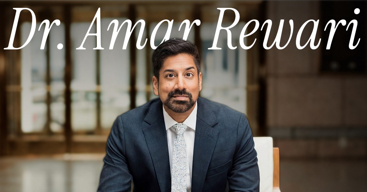 Dr. Amar Rewari Official | Physician Executive & Health Policy Expert
