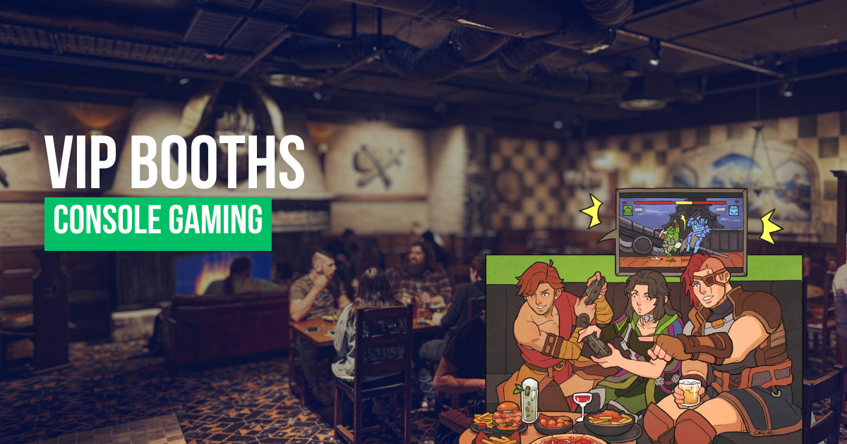 Private VIP Console Booth Play & Party Space