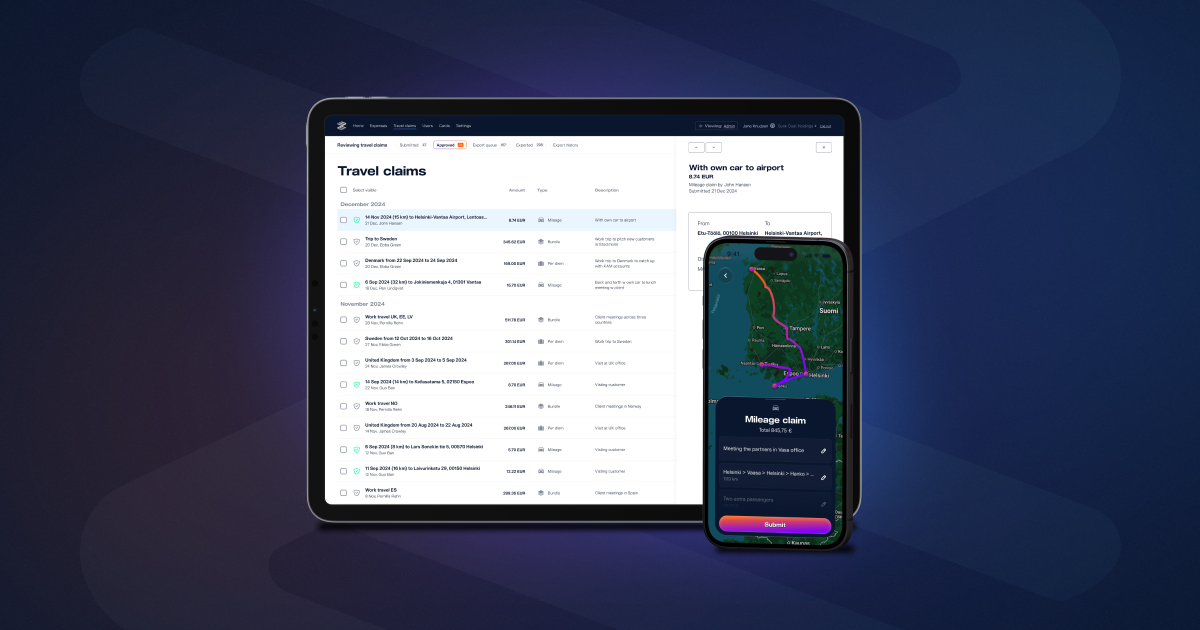 Effortless Business Travel: Automated Claims & Per Diem Management | Zevoy