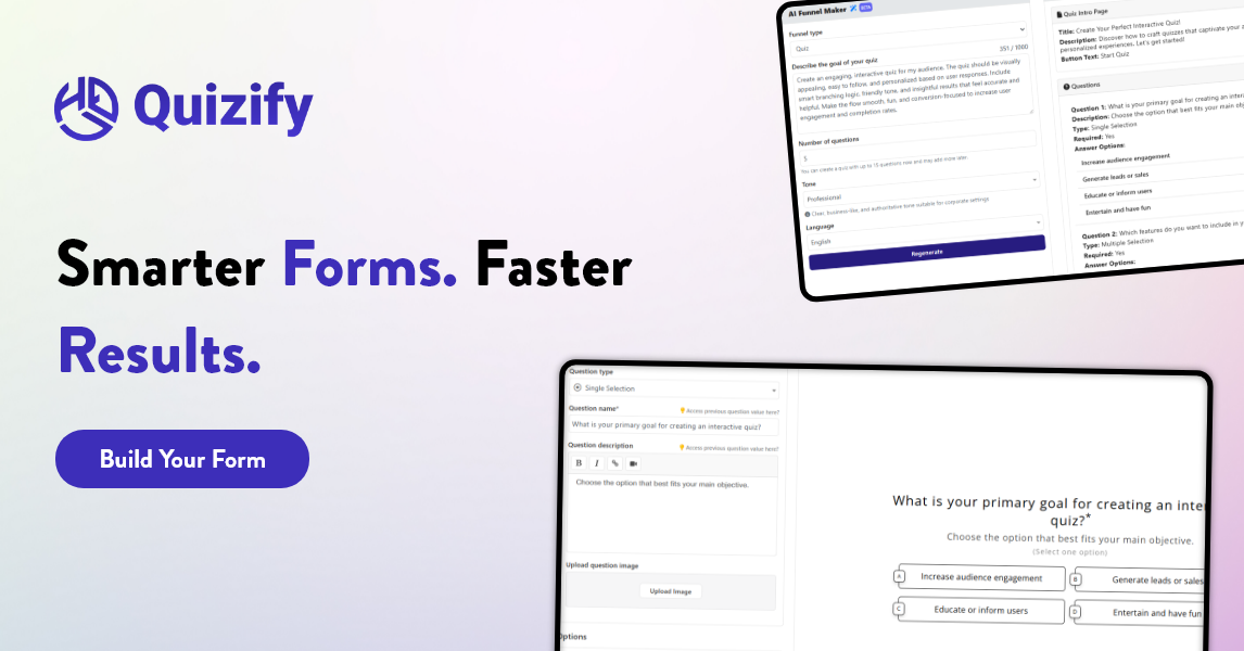 AI Form Builder | Create Smart & Engaging Forms