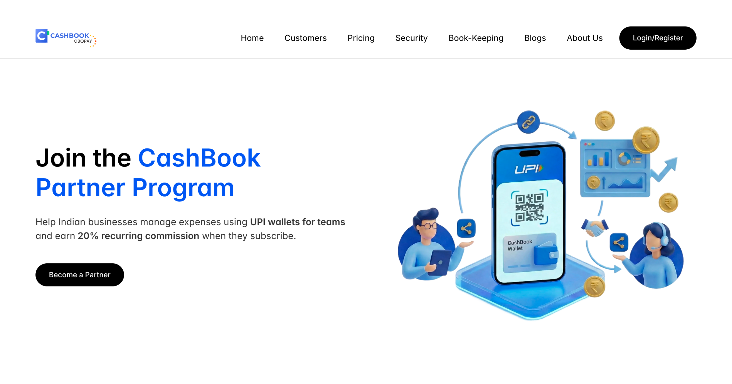 CashBook Partner Program | Earn Recurring Commission