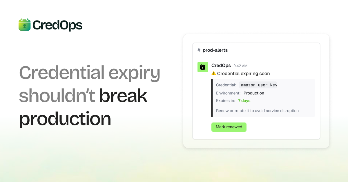 Credops screenshot 1