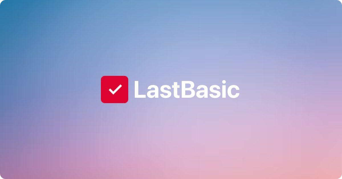 LastBasic – Your unconventional invention tool
