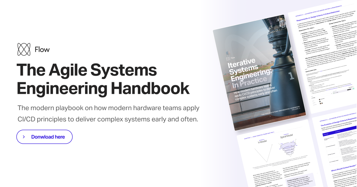 The Iterative Systems Engineering Handbook — Flow Engineering