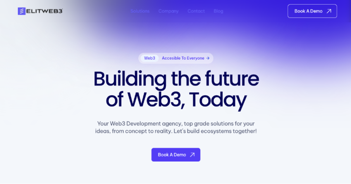 ElitWeb3 - Blockchain Software Agency