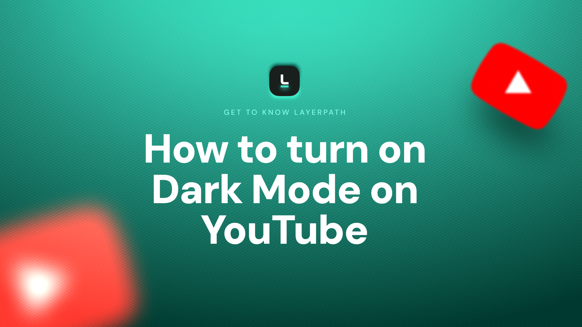 How to Turn on Dark Mode on YouTube