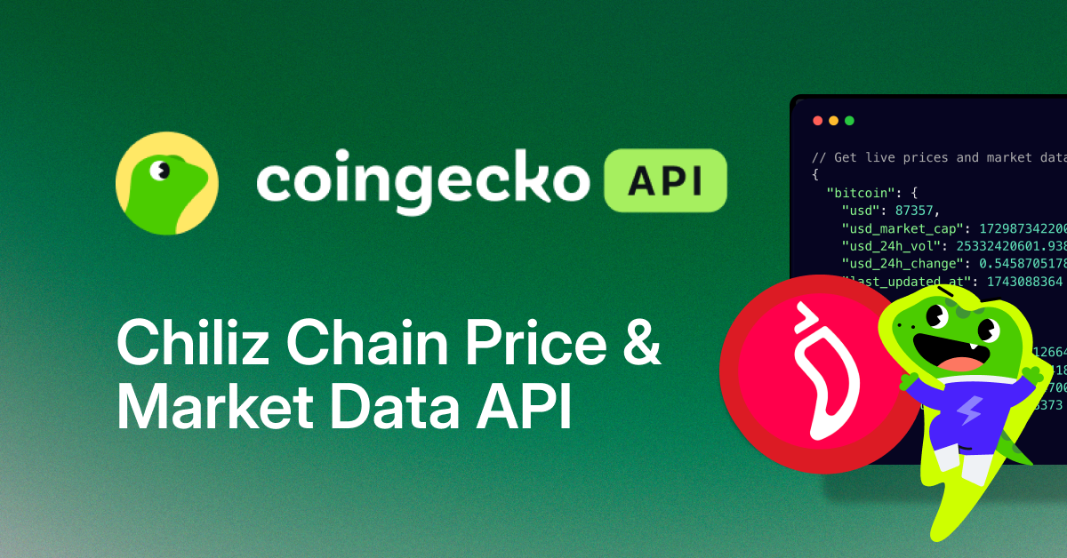 Chiliz Chain Token Price & Market Data API | CoinGecko API