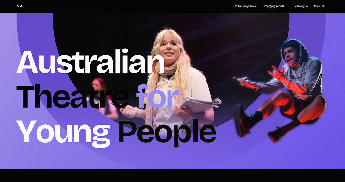 atyp.com.au website homepage built with Framer