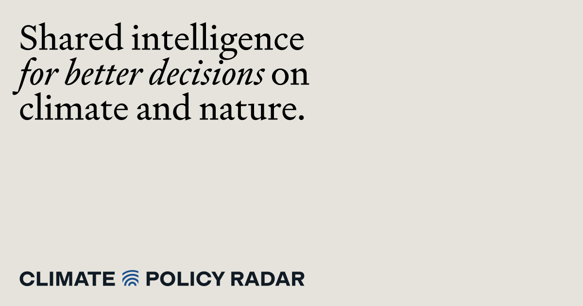 Climate Policy Radar logo