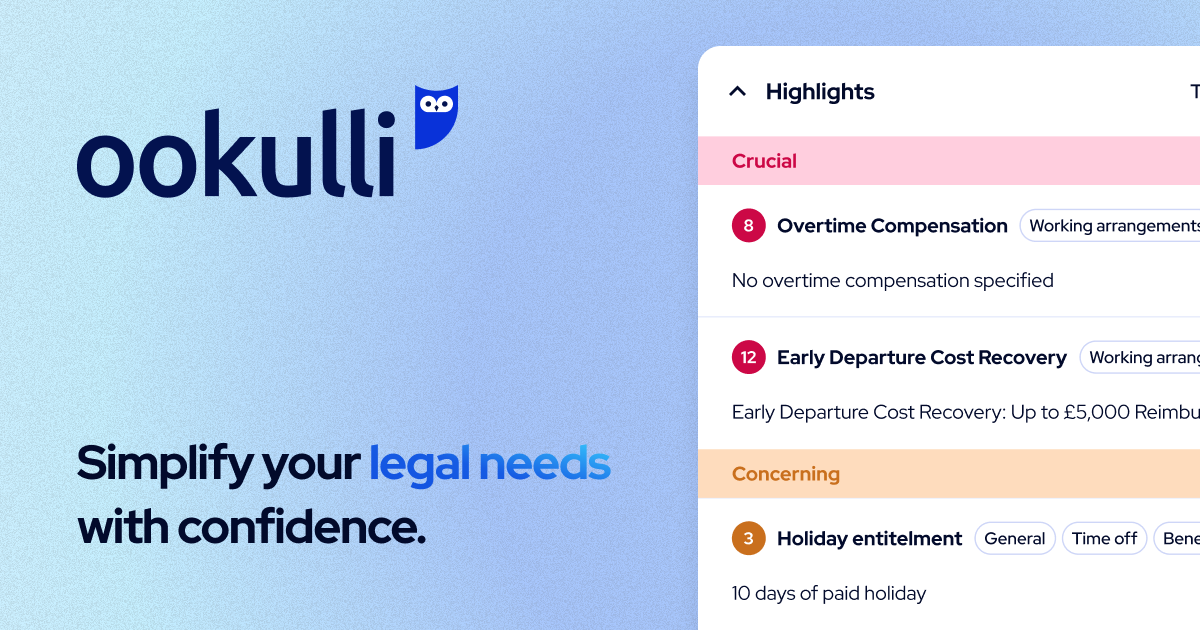 Ookulli - Simplify your legal needs with confidence logo