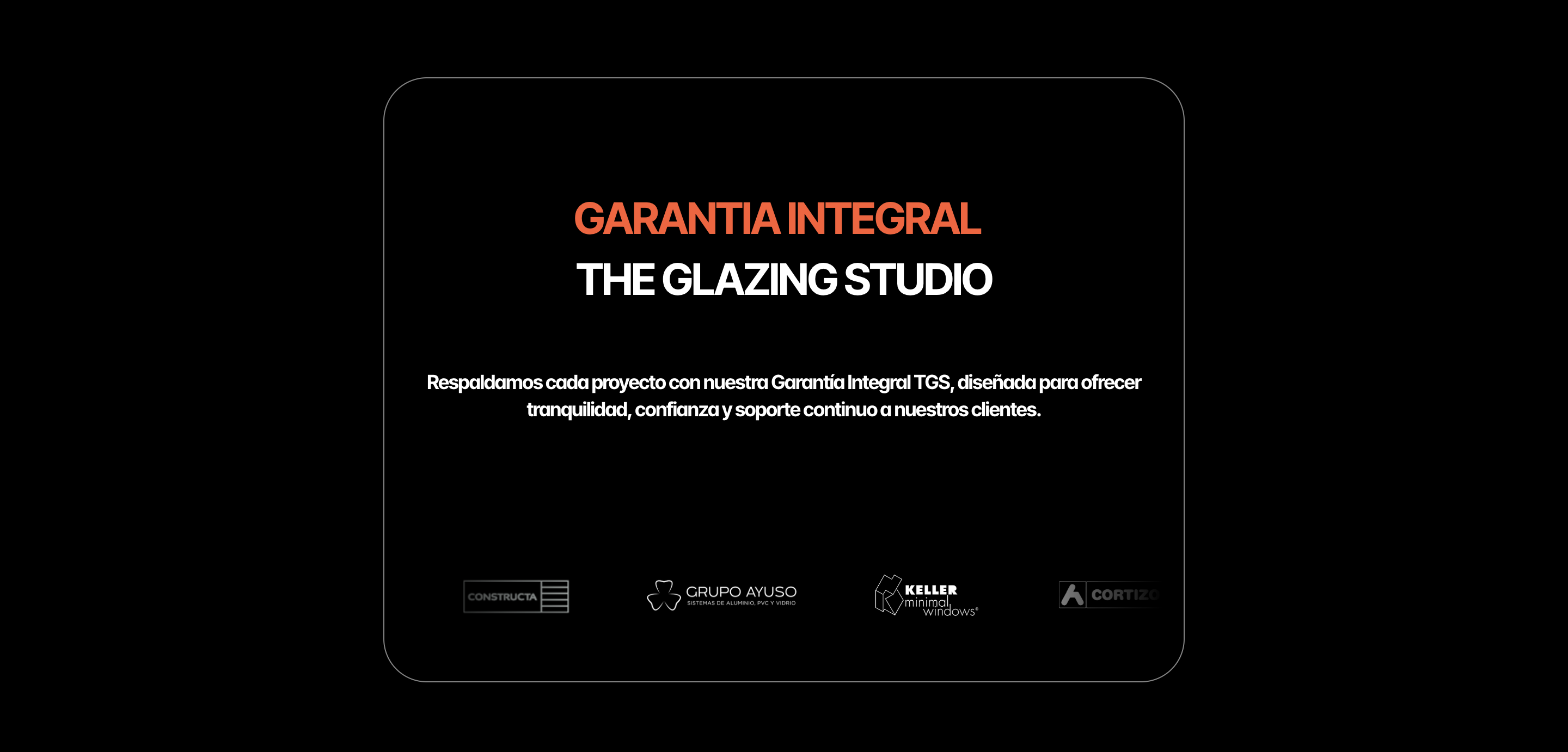 Studio Protect The Glazing Studio - Cancelería de lujo y ventanas premium en México