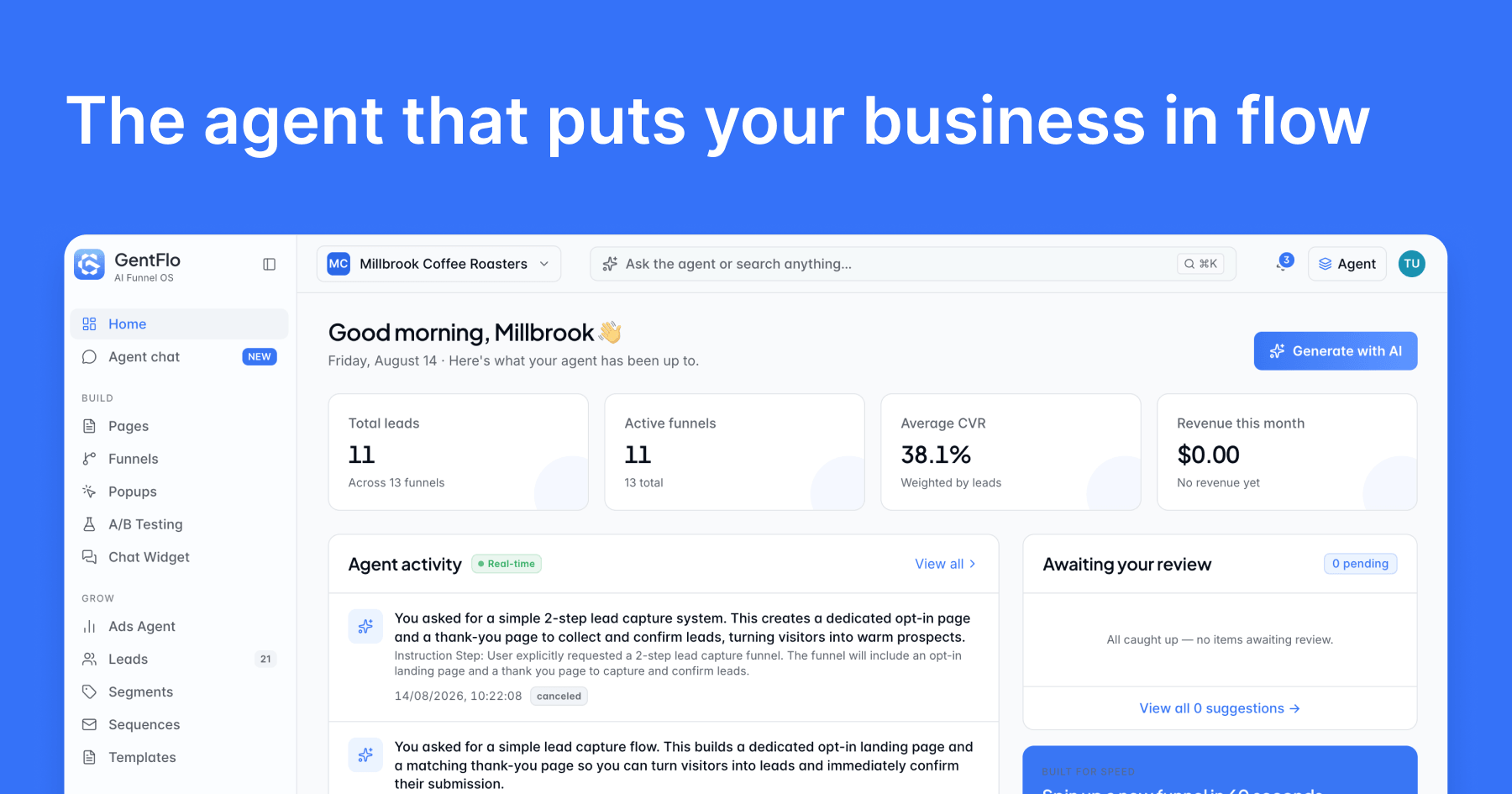 GentFlo screenshot 1