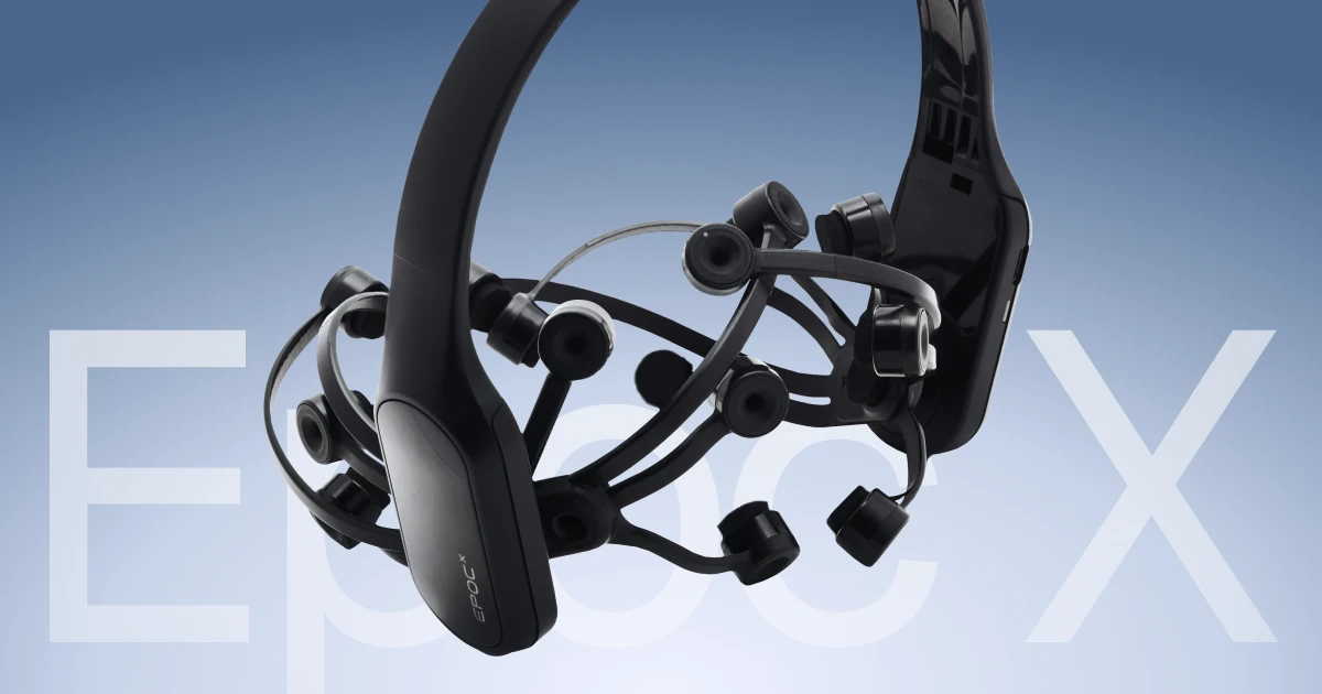 Emotiv Epoc X - 14チャンネル研究用グレードEEGヘッドセットデバイス