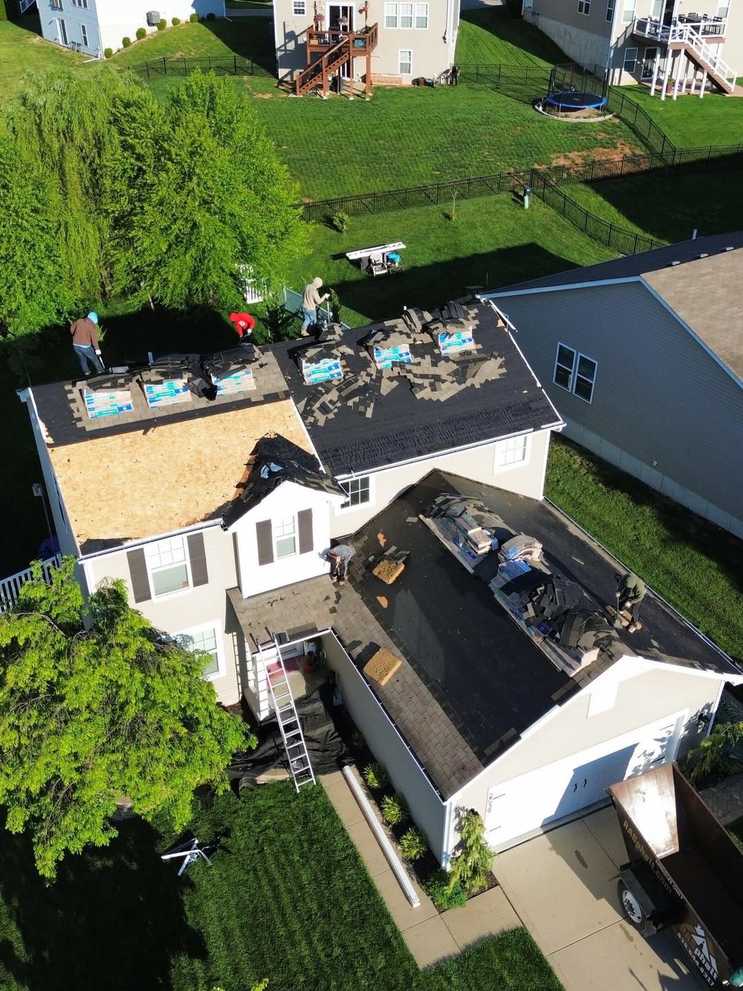 Hail damage roof assessment