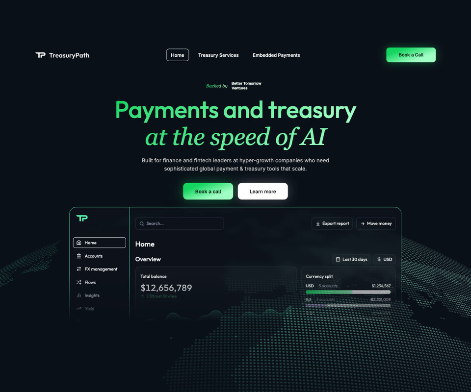 TreasuryPath website