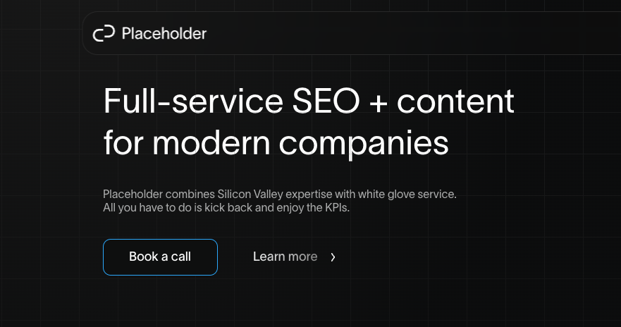 Placeholder screenshot 1