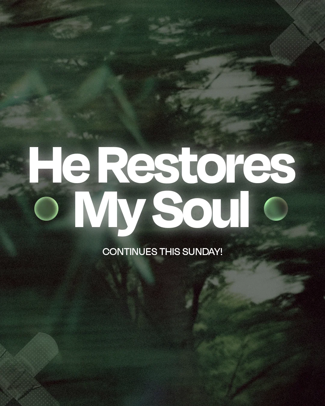 Restore My Soul — continues