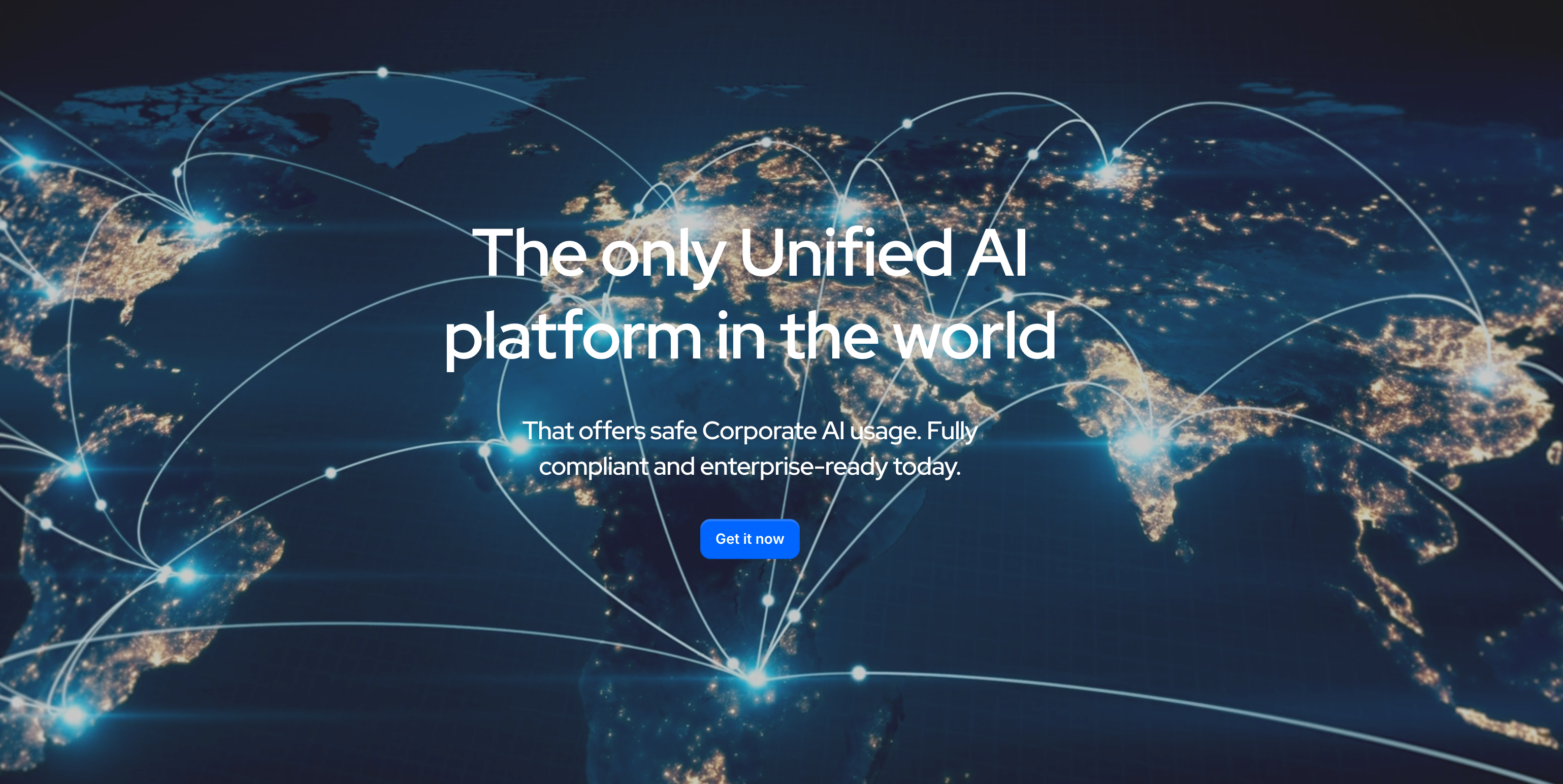 GLBNXT - The only Unified AI platform in the world logo