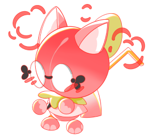 Cat character art