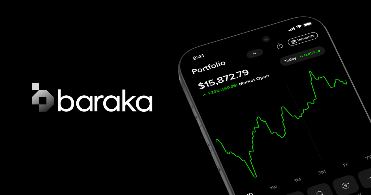 Baraka Invest in US Stocks and ETFs From The GCC baraka logo